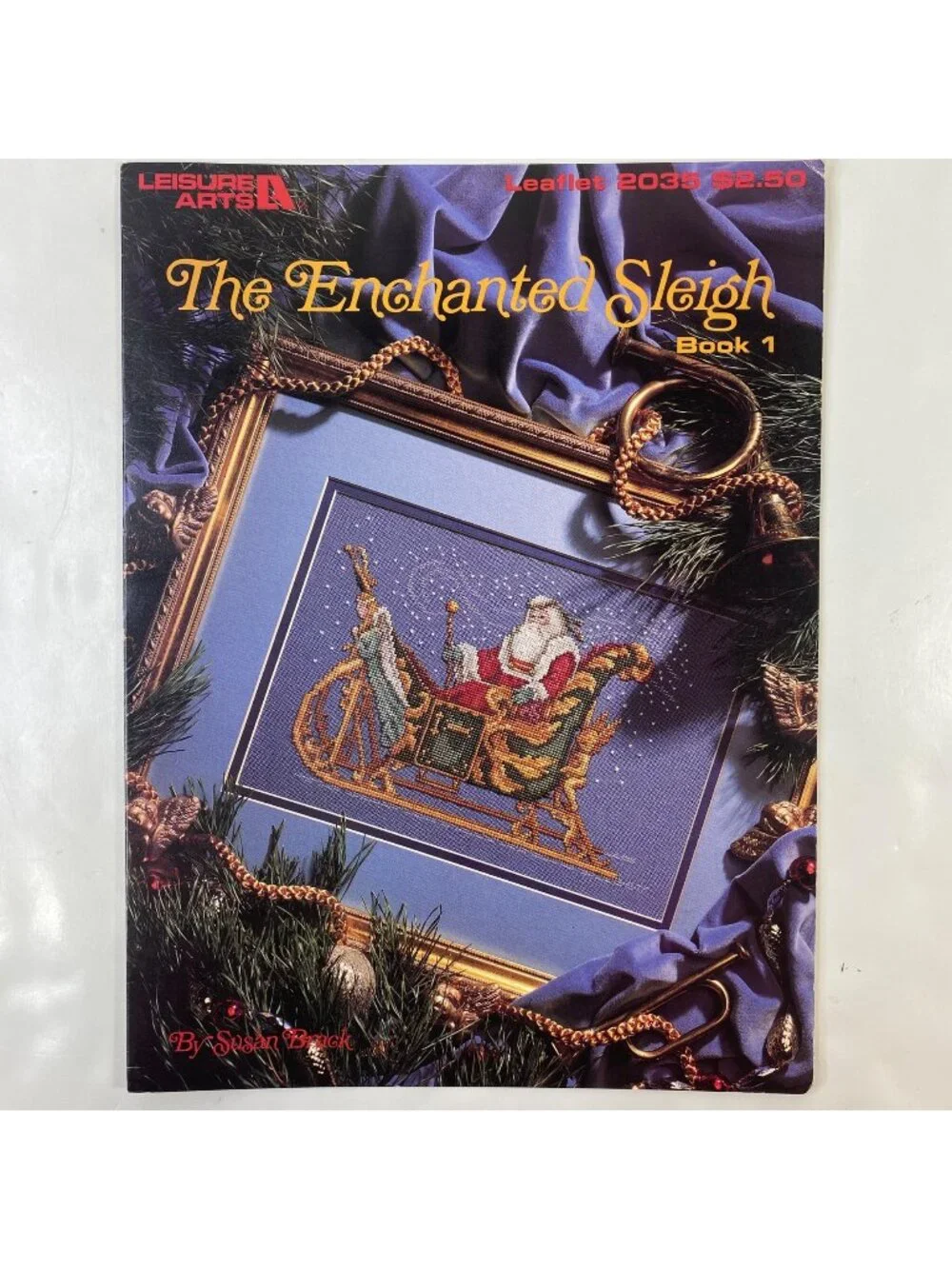 The Enchanted Sleigh Book 1 Cross Stitch Pattern Instructions By Susan Beal